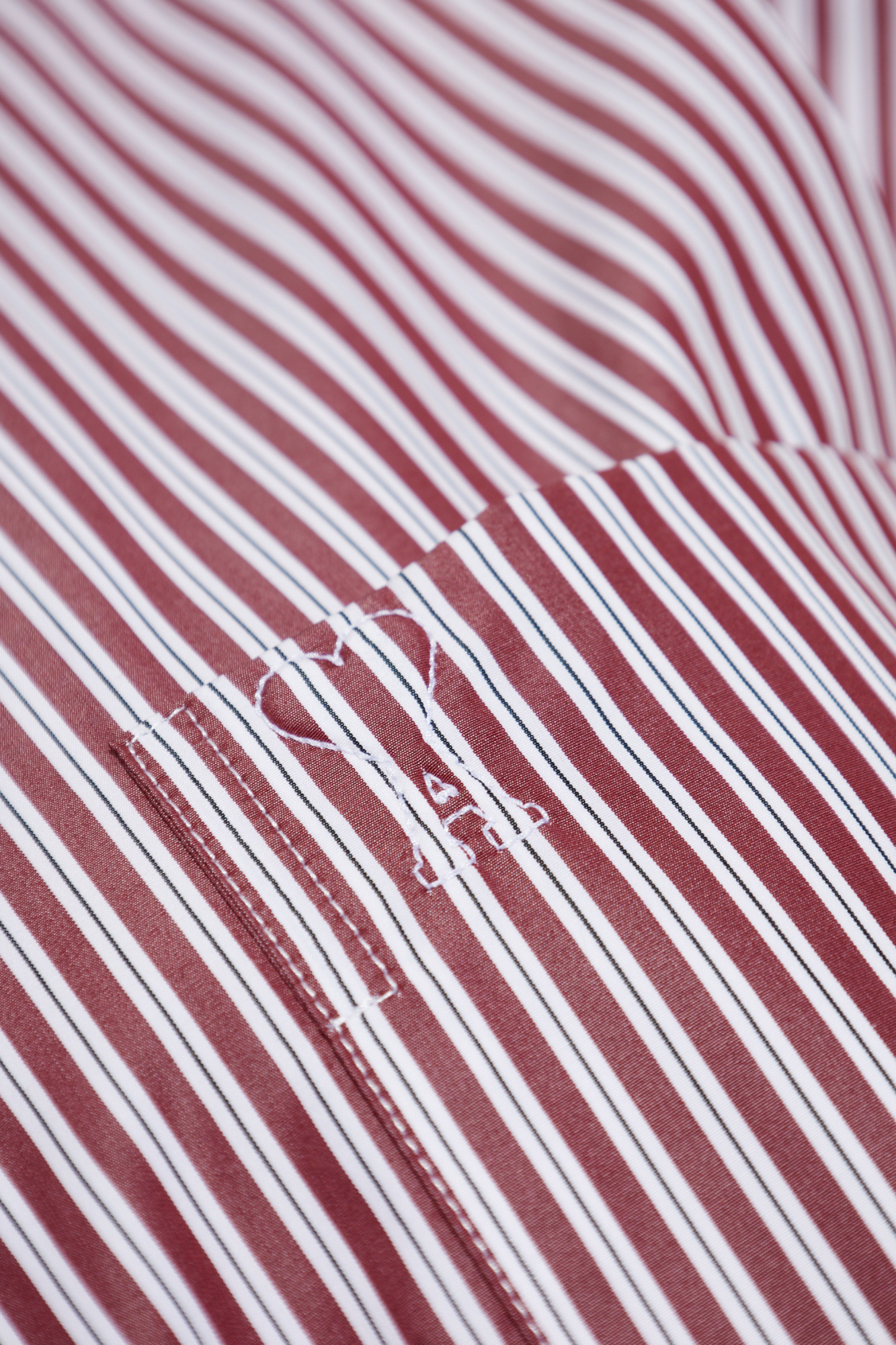 Ami Alexandre Mattiussi Shirt with striped pattern | Men's